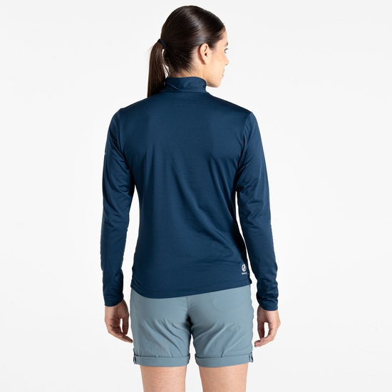 Women's Lowline II Lightweight Core Stretch Midlayer Moonlight Denim