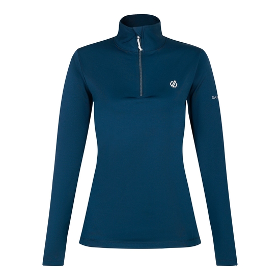 Women's Lowline II Lightweight Core Stretch Midlayer Moonlight Denim
