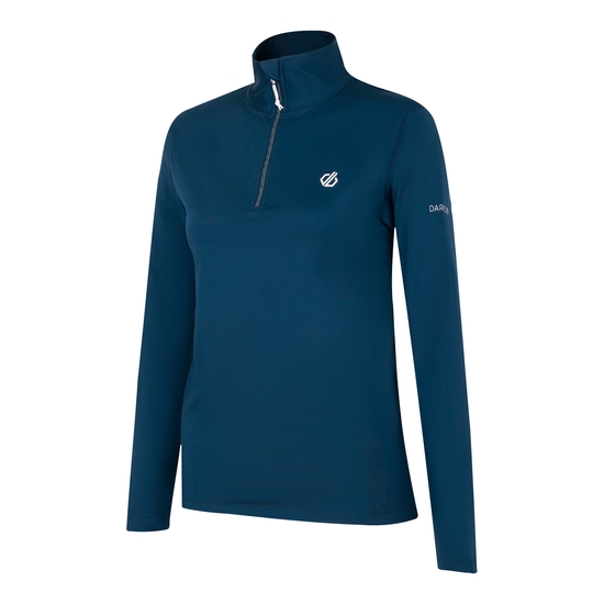 Women's Lowline II Lightweight Core Stretch Midlayer Moonlight Denim