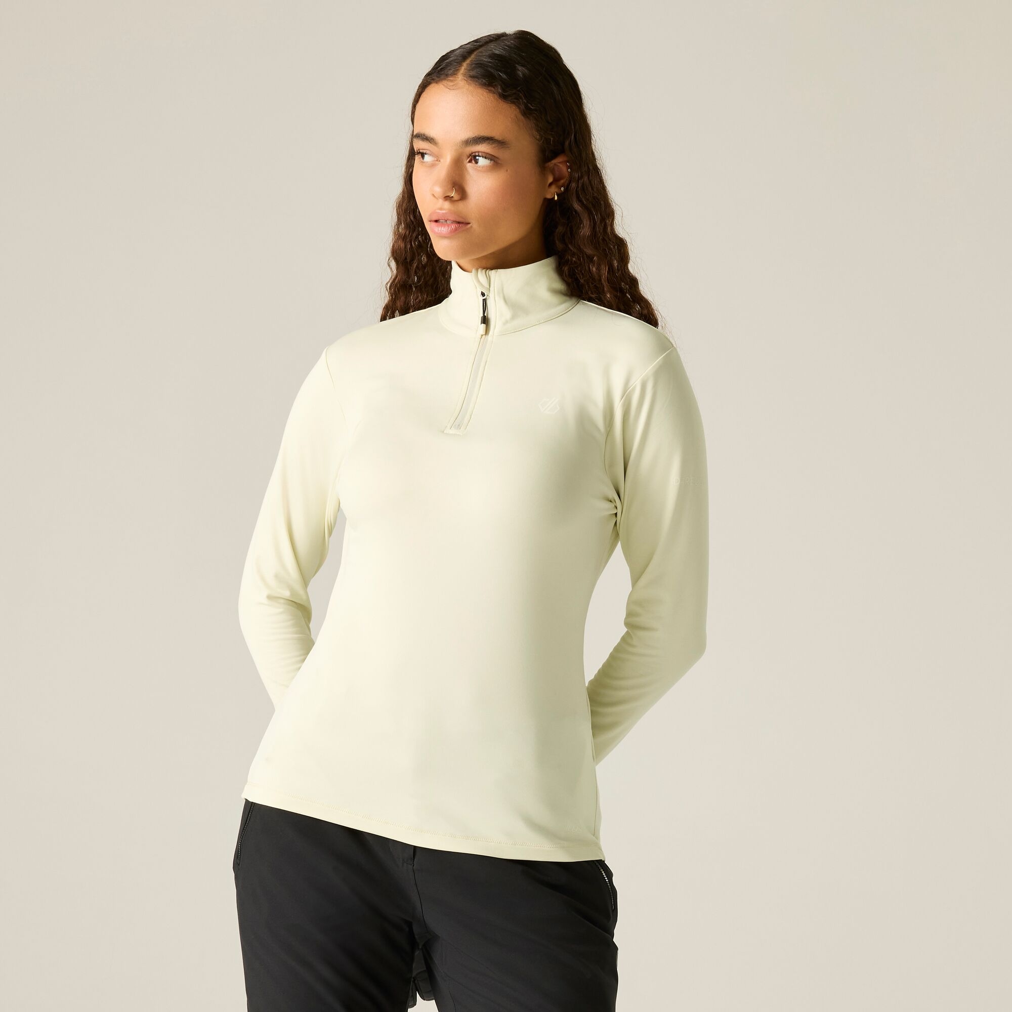 Dare 2B Women's White Lowline Ii Core Stretch Midlayer Size: 14