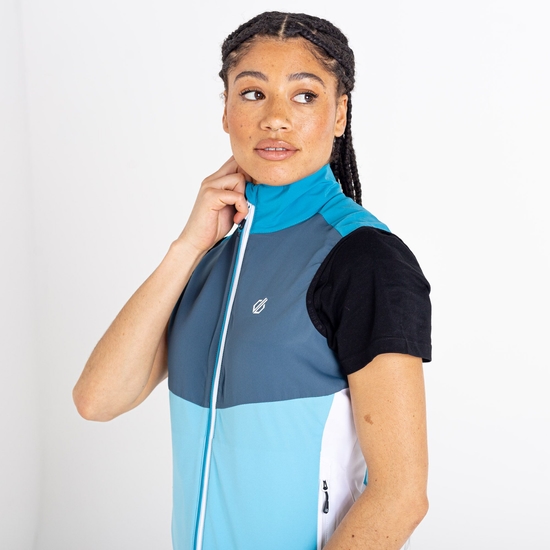 Duplicity II Femme Gilet extensible Bleu