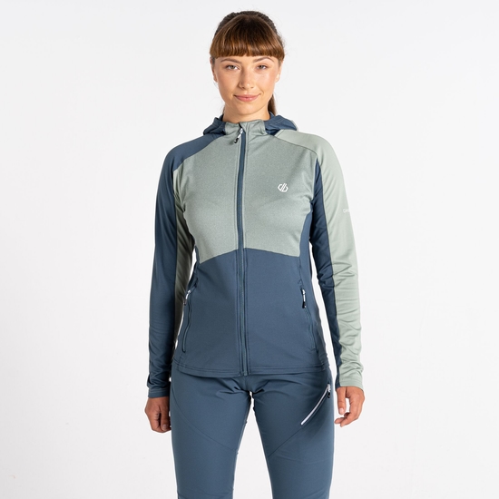 Damen Ritual II Core-Stretch-Midlayer Grün