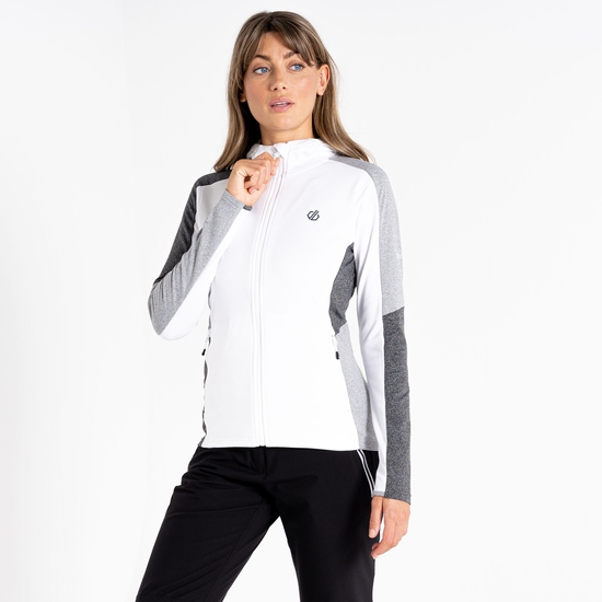 Women's Convey Core Stretch Midlayer White