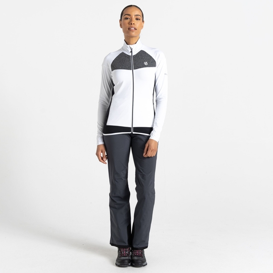 Women's Elation II Core Stretch White Black