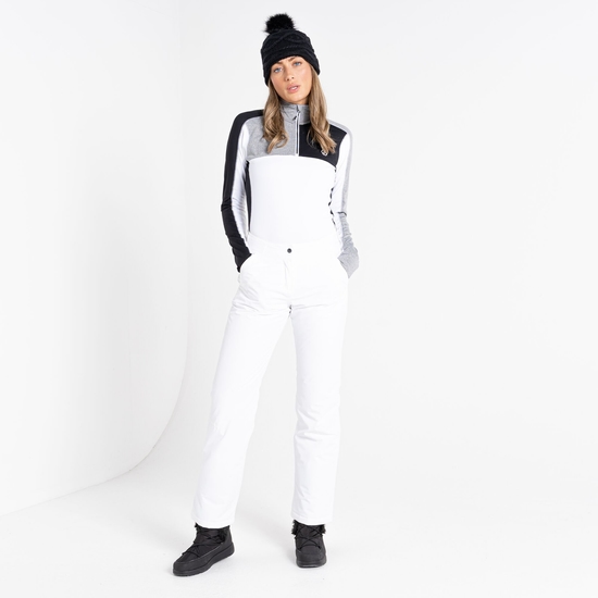 Women's Default III Core Stretch Midlayer White Black