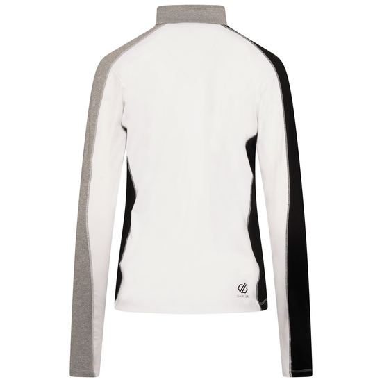 Women's Default III Core Stretch Midlayer White Black