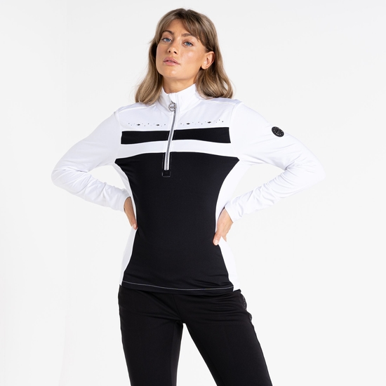 Couche intermédiaire core stretch Femme CRYSTALLIZE Blanc
