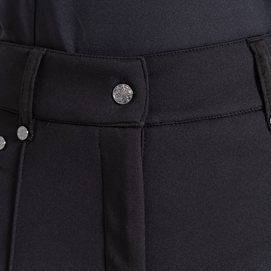 Women's Regimented Ski Trousers Black