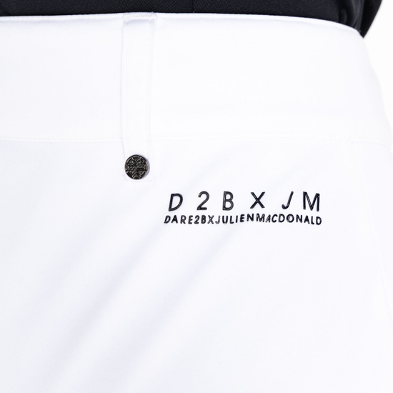 Damen Regimented Skihose Weiß