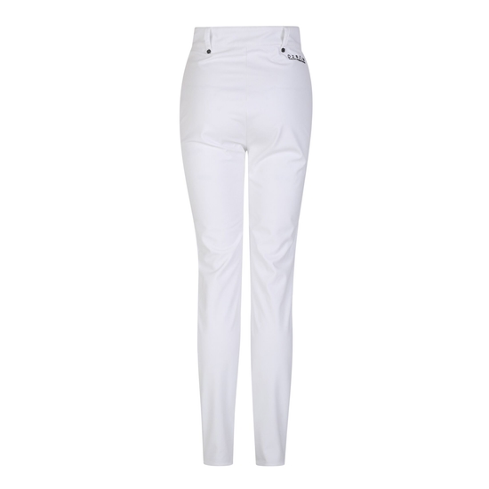 Damen Regimented Skihose Weiß