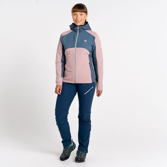Veste à capuche Femme Softshell Avidly Rose