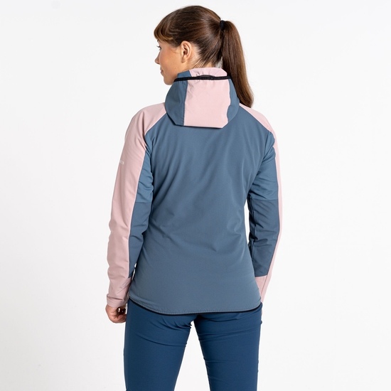 Veste à capuche Femme Softshell Avidly Rose
