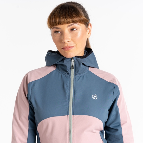 Veste à capuche Femme Softshell Avidly Rose