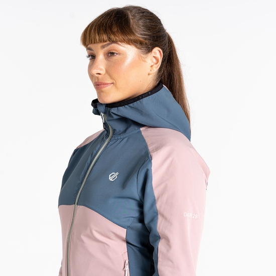 Veste à capuche Femme Softshell Avidly Rose