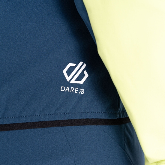 Veste à capuche Femme Softshell Avidly Vert Bleu