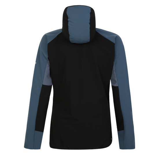 Women's Avidly Hooded Softshell Jacket Orion Grey Black