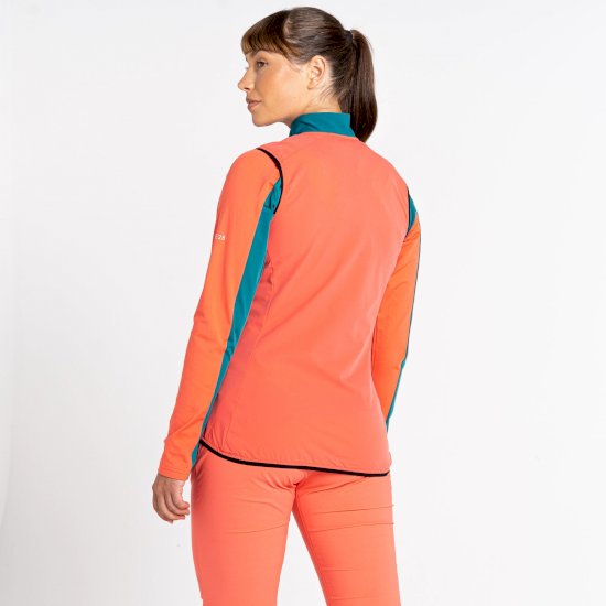 Women's Avidly Softshell Vest Neon Peach