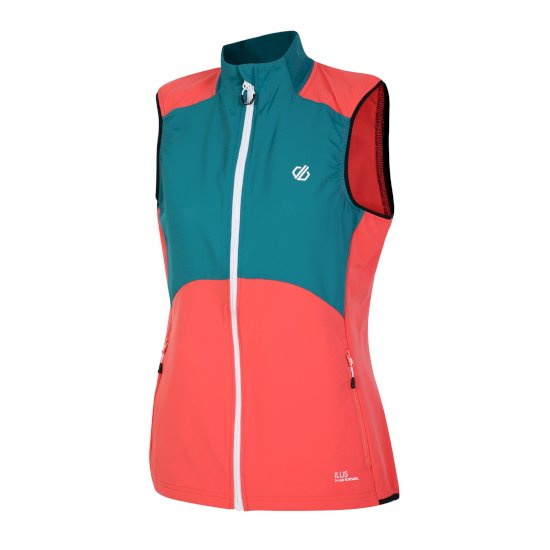 Women's Avidly Softshell Vest Neon Peach