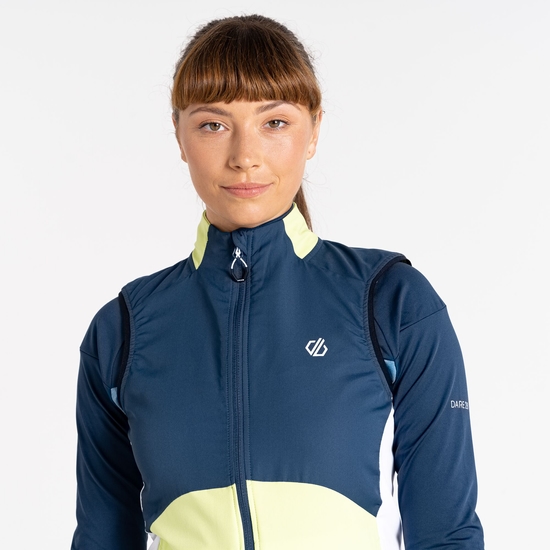 Women's Avidly Softshell Vest Sharp Green