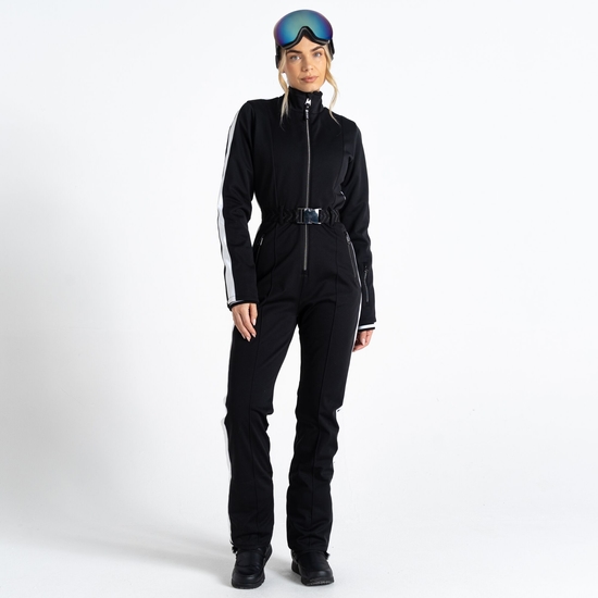 Upshill Femme Combinaison de ski Noir