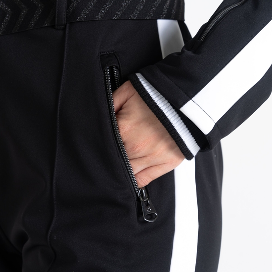 Upshill Femme Combinaison de ski Noir