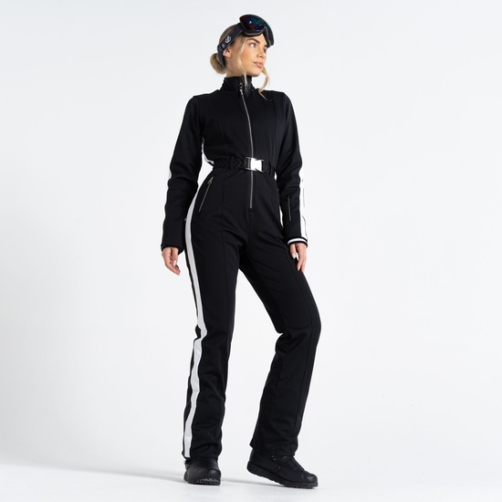 Upshill Femme Combinaison de ski Noir