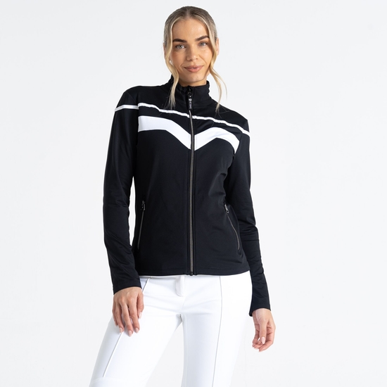 Couche core stretch Rocker pour femme Noir
