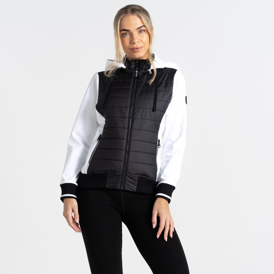 Damen Fend Jacke weiß