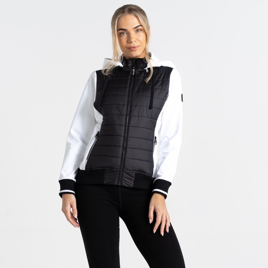 Women's Fend Jacket Black/White