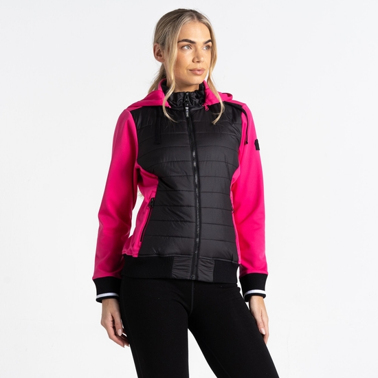 Women's Fend Jacket Black/Pure Pink
