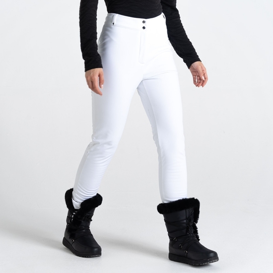 Sleek III Femme Pantalon de ski Blanc