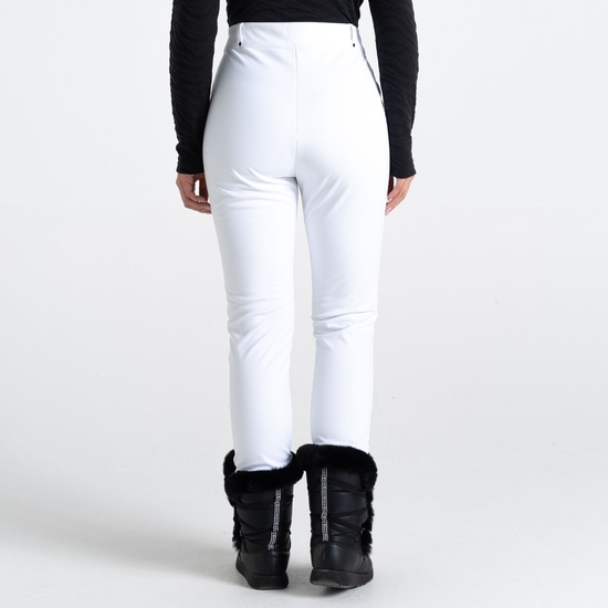 Sleek III Femme Pantalon de ski Blanc