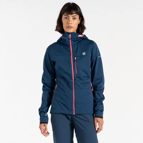 Dare 2b Women s Lexan Softshell Jacket Moonlight Denim
