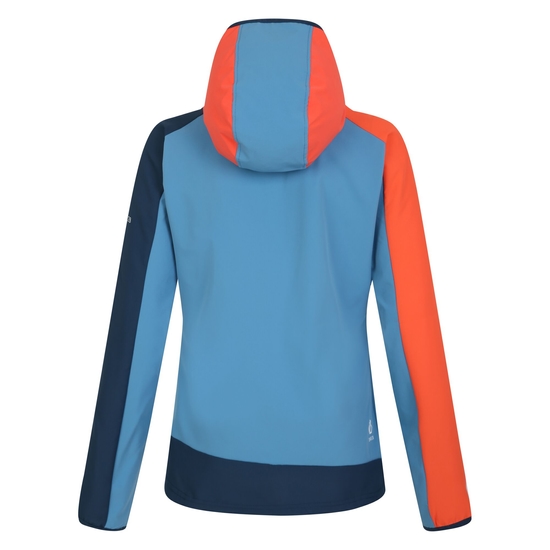 Women's Avidly II Softshell Jacket Niagara Blue Satsuma