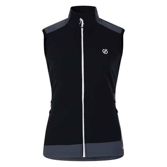 Damen Avidly II Weste Schwarz