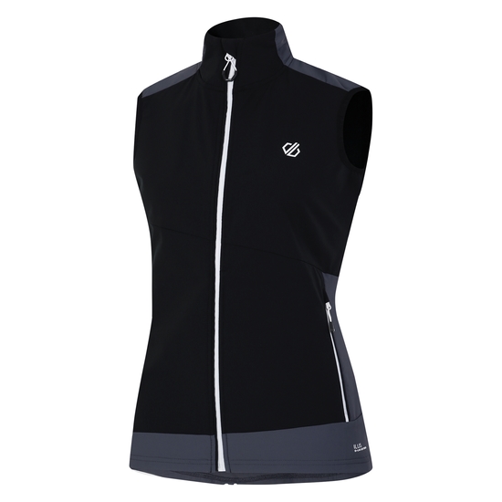 Damen Avidly II Weste Schwarz