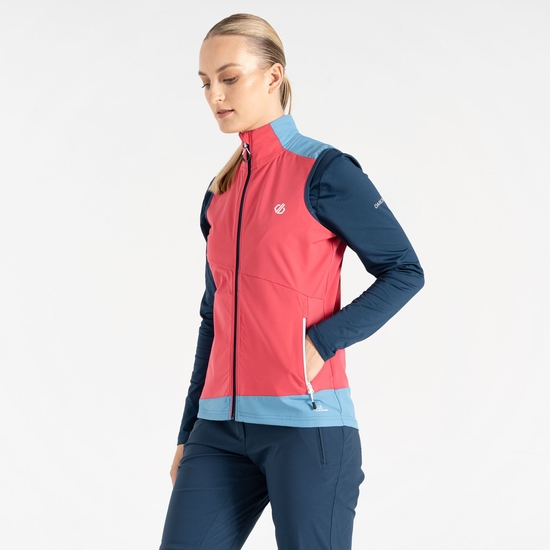Women's Avidly II Vest Sorbet Pink Blue