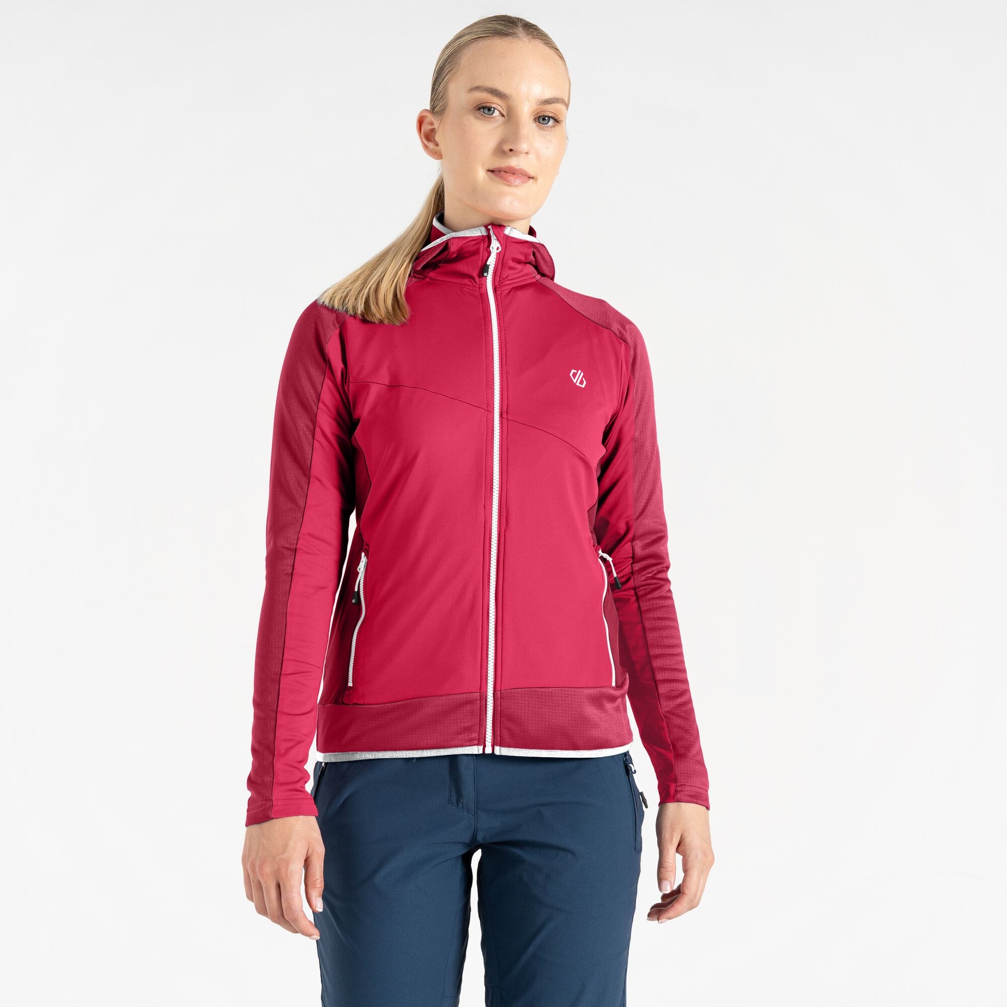 Dare 2b Women's Traversing Core Stretch Midlayer Berry Pink, Size: 8