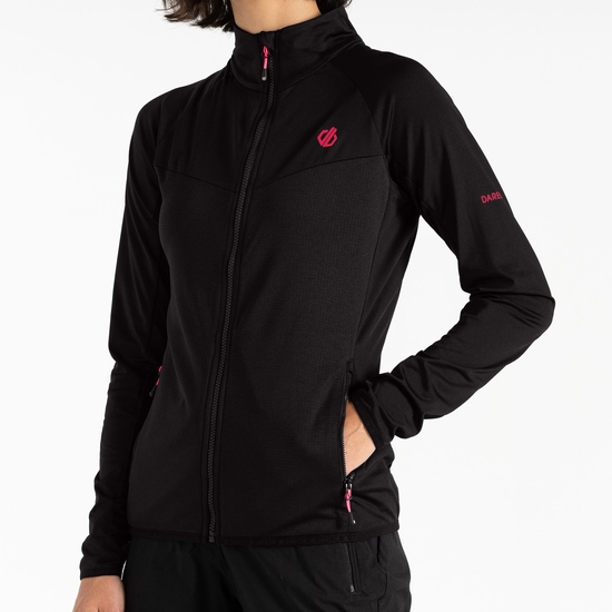 Couche intermédiaire core stretch femme Ascending Noir