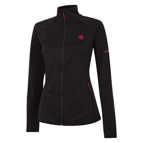 Couche intermédiaire core stretch femme Ascending Noir