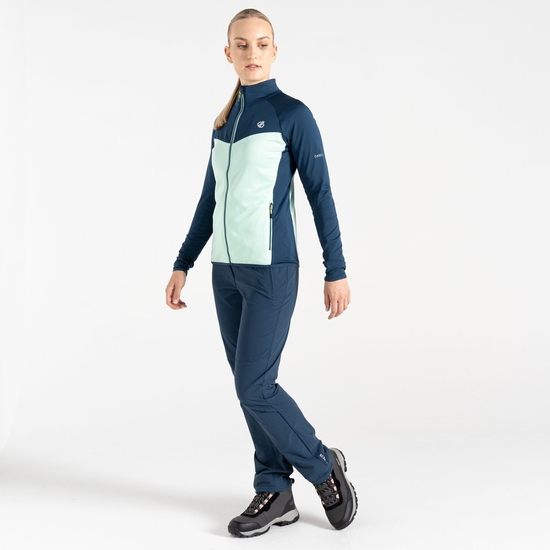 Couche intermédiaire core stretch femme Ascending Vert