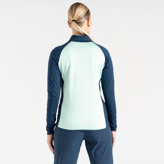 Couche intermédiaire core stretch femme Ascending Vert