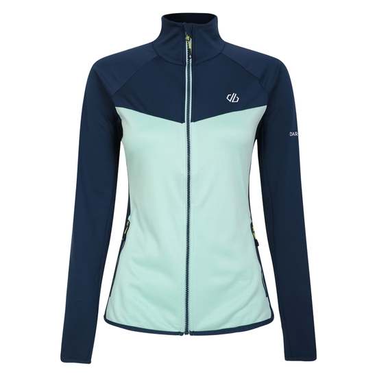 Couche intermédiaire core stretch femme Ascending Vert