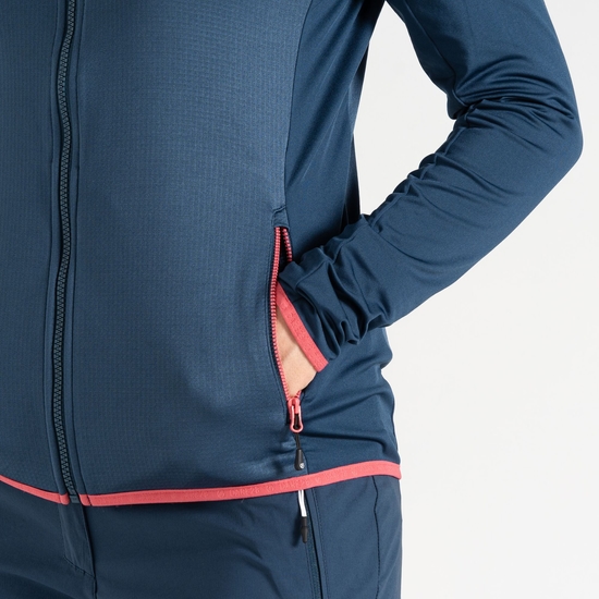 Women's Ascending Core Stretch Midlayer Moonlight Denim