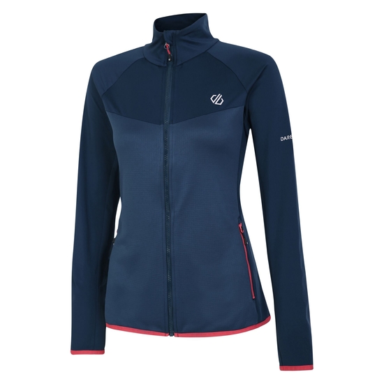 Women's Ascending Core Stretch Midlayer Moonlight Denim