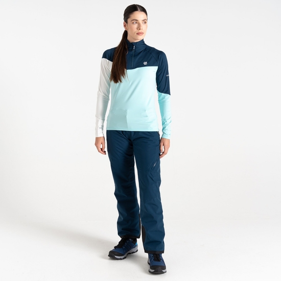 Women's Ice II Core Stretch Midlayer Moonlight Denim Blue