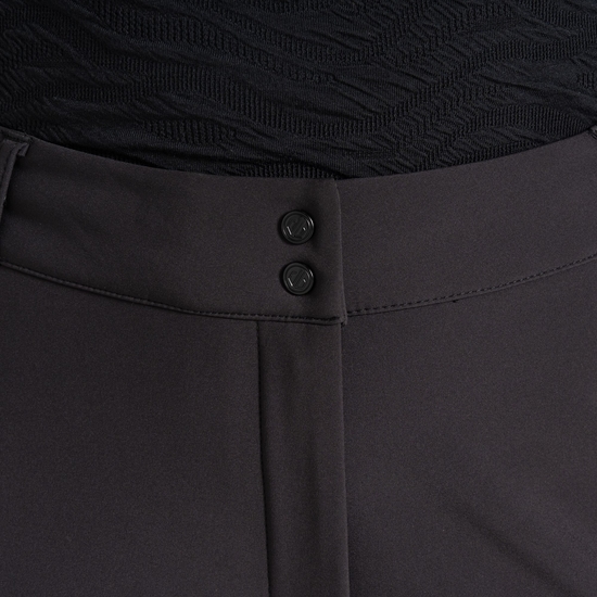 Damen Sleek IV Softshell Skihose Schwarz