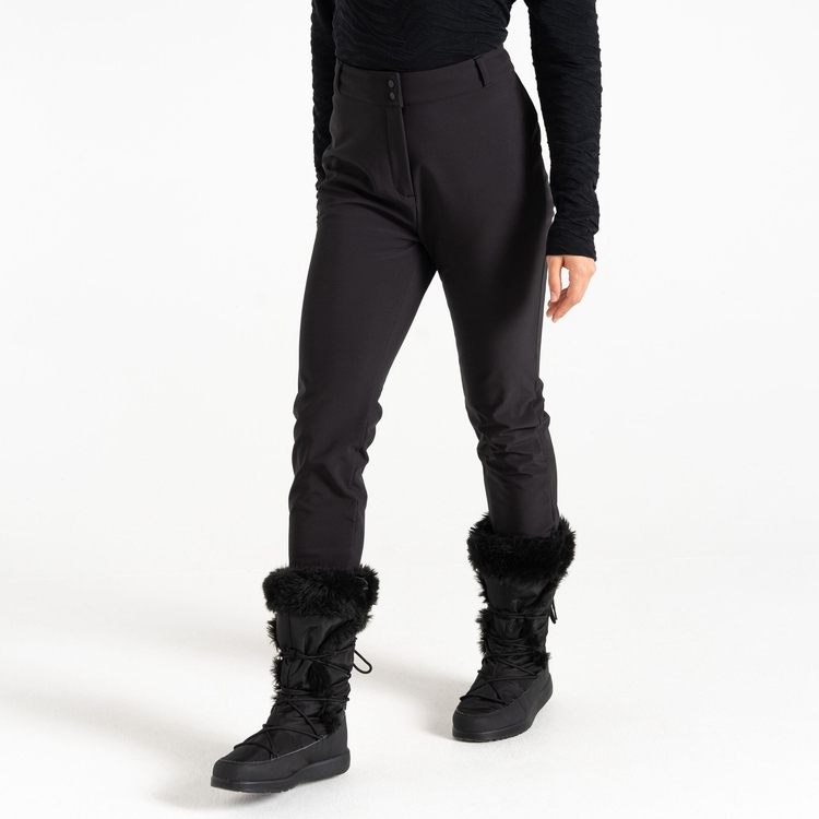Ladies black ski pants 2025