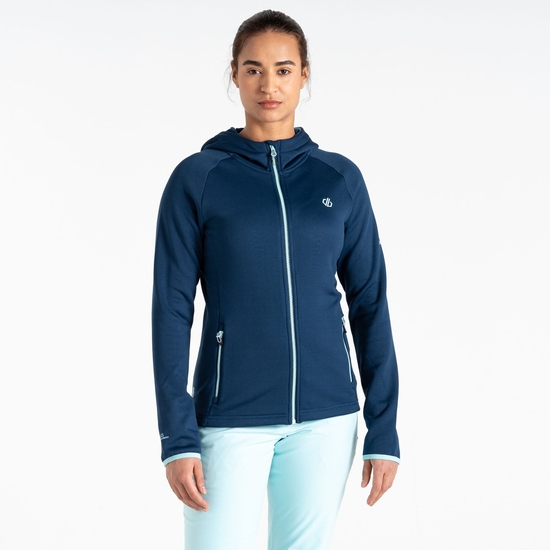 Women's Density Core Stretch Midlayer Moonlight Denim