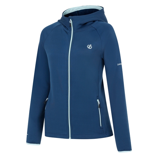 Women's Density Core Stretch Midlayer Moonlight Denim